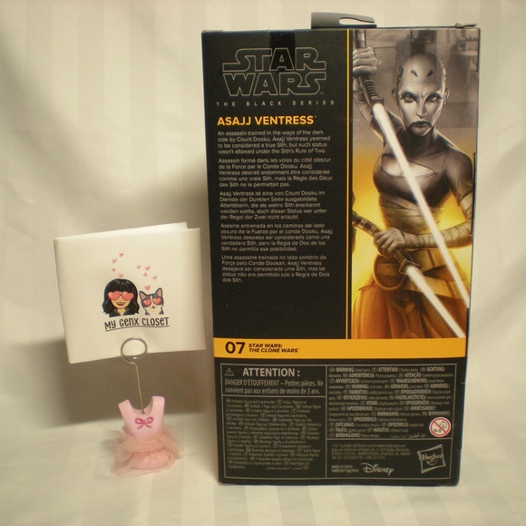 2021 Star Wars The Black Series – Clone Wars Asajj Ventress 🔥⚔️🌌 - Picture 3 of 5